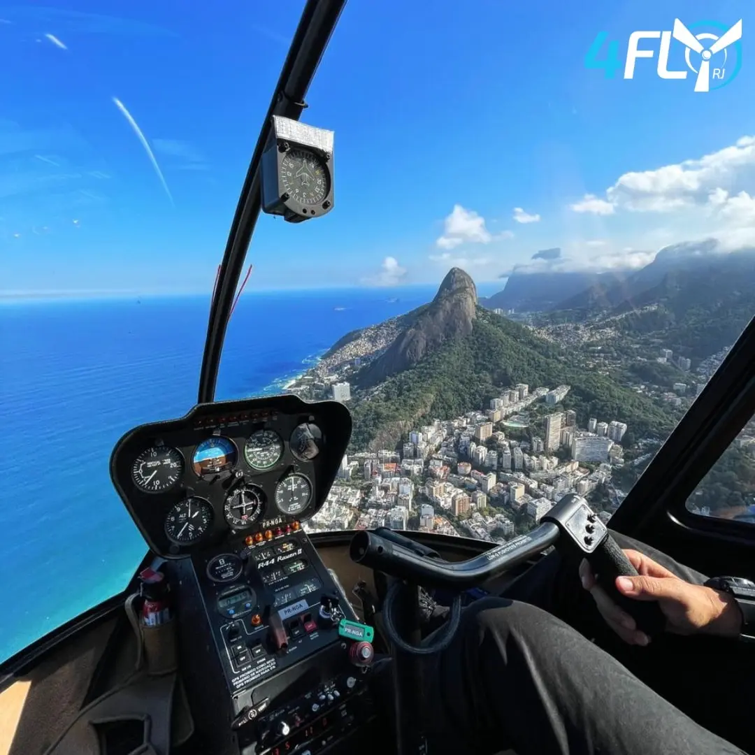 Voando de helicóptero no Rio de Janeiro com a 4FLY RJ (1)