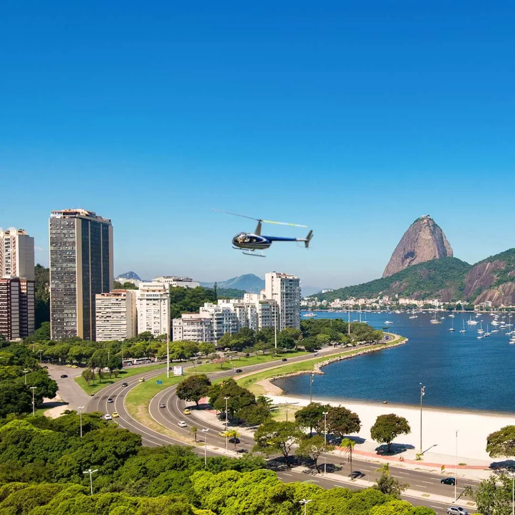 Voo 15 minutos - Passeio de Helicóptero Rio de Janeiro - 4Fly RJ -