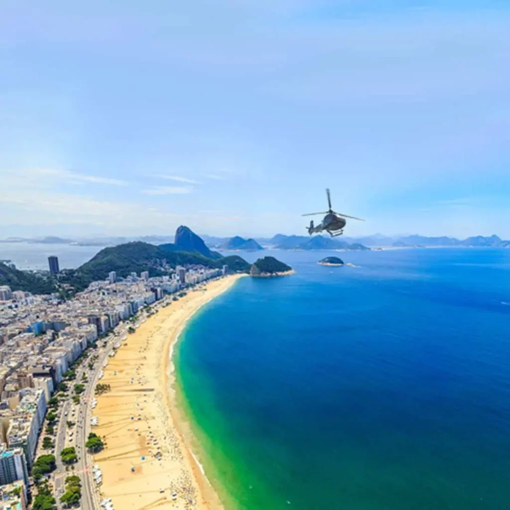 Voo 25 minutos - Passeio de Helicóptero Rio de Janeiro - 4Fly RJ - Flight 25 minutes - Helicopter Tour Rio de Janeiro - 4Fly RJ - Vuelo 25 minutos - Tour en Helicóptero Río de Janeiro - 4Fly RJ
